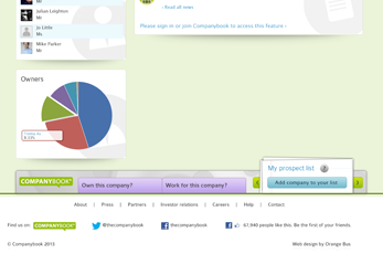 Web Page - CompanyBook